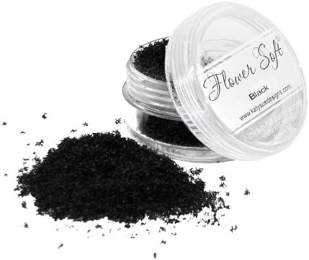 Flower Soft Craft Sprinkles Black 30ml