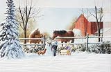 Horses Boxed Christmas Cards 