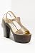 Jimmy Choo 'Ulla' Wooden Platform Sandal