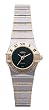 Medana Women's Classic Series Round Two-Tone Black Dial Steel Bracelet Watch # 2047