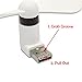Alpha-x Portable Mini USB / Micro Fan Android Phone Samsung Pc Mini USB Fan