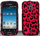 Pink Leopard Hard Snap On Case Cover Faceplate Protector for Samsung Exhibi ....