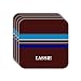 Search : Personal Name Gift - "LASSIE" Set of 4 Mini-Mousepad Coasters (blue design)