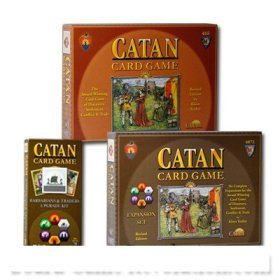 Catan Card Game Bundle Pack - 2 games - Catan Card Game AND Catan Card Game Expansion Set