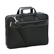 Casa Nylon/Leather Attache Black