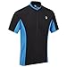 Tenn Mens Coolflo S/S Cycling Jersey - Black/Blue - Lrg