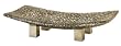 20" Carolyn Kinder Myriad Decorative Tray On Gold Stand