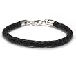 Men's Braided Leather Bracelet - 7.5 Inches Men's Braided Leather Bracelet - 7.5 Inches