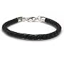 Men's Braided Leather Bracelet - 7.5 Inches