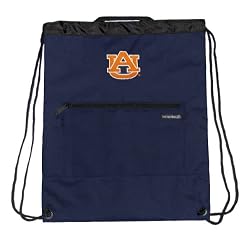 Auburn Backpack Cinch Drawstring Style Auburn Tigers Draw String Back Pack Bag- For Boys Girls Students or Adults