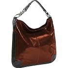 Nino Bossi Top Zip Hobo (Walnut)
