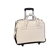 McKlein Willowbrook Leather Briefcase Laptop Case - Sand