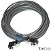 True Data Technology - EXTWATCH30 - 30 Foot Extender and Replacement DB9 to DB9 TeleV...