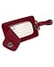 Apparel : Rick Steves Leather ID Tag - 2-pack