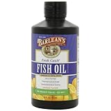 Barlean's Organic Oils, Fresh Catch Fish Oil, Orange Flavor, 16-Ounce