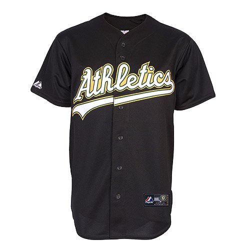 Oakland Athletics Replica Alternate 1 Jersey - Black Medium