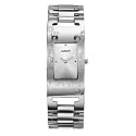 Cacharel - Montre Femme Acier - CN5511AR - Quartz Analogique - Rectangle - Cadran Argent - Bracelet Manchette Acier