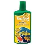 41s7H9Fk77L. SL160  Tetra Pond KoiVital Water Treatment, 16.9 Ounces, Treats 2,500 Gallons