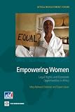 Empowering women : legal rights and economic opportunities in Africa