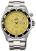 Orient #CEM65001Y Men's Yellow Mako Bumble Bee Stainless Steel 200M Diver Watch