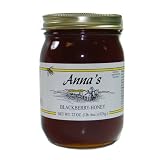 Gourmet Honey, 22 oz Pint Jar - Grade A, Natural, Raw - by Anna's Honey