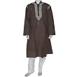 Men Cotton Clothing Embroidered Kurta Pajama Long Sleeve Size L Chest :42 (gkp588)