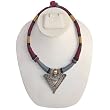 Necklace Choker Sterling Silver Handmade Jewelry 17 inches (snklc105)