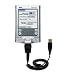 Coiled Power Hot Sync and Charge USB Data Cable w/ Tip Exchange for the PalmOne Tungsten T5 - Gomadic Brand