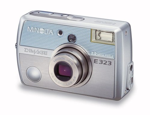 Minolta Dimage E323 3.2MP Digital Camera with 3x Optical Zoom