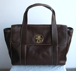 Kate Spade Hudson Street Hadley Bag Tote Cocoa Brown