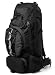60+10L Internal Frame Camping Hiking Backpack Black