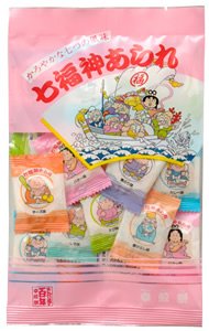 ミックス七福神あられ (21枚入り)