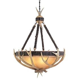 Monte Carlo GL5PTWI 5-Light Pendant Ceiling Fixture, Weathered Iron by Monte Carlo