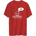 T-Shirt Mens Red " BORN TO Rowing ... FORCED TO STUDY ! " Sports