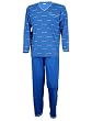 FORMEN Herren Schlafanzug,Pyjama - Dunkelblau, Groesse: M