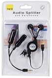 Review Logic3 IP112K / Audio Splitter & Earphones - Black