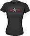 ROCK STAR Rhinestone logo Women's tee Shirt in 6 Colors Small thru XXL
