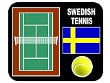 Swedish Tennis Mouse Pad - Sweden