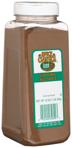 McCormick Allspice, Ground, 16-Ounce Plastic