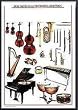 Art Poster Metal Framed Print - Instruments of the Symphony Orchestra - Artist: Hobby Posters- Poster Size: 38 X 26