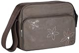 Lassig Fashion Squarebag Eco-Friendly Diaper Bag, Stones Choco