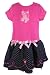 Rare Editions Infant Toddler Girls New Ballet Slippers Pink with Blue Polka Dot Dress