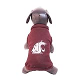 NCAA Washington State Cougars Polar Fleece Dog Sweatshirt, Medium