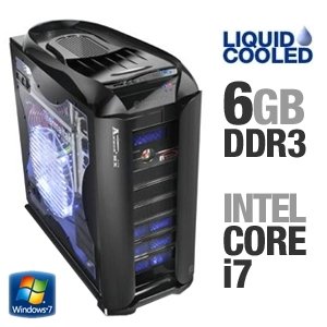 Visionman WGLI-3X5820A Liquid-Cooled Gaming PC