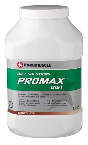 Maximuscle Promax Diet 1.2kg - Chocolate Dietary Supplement (Price per 100g / 3.30)
