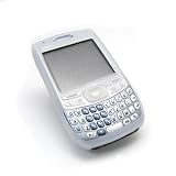Palm Treo 680 750 750v Silicone Protection Skin Case - Transparent Clear White