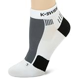 K-SWISS Women's Low-Cut Running Socks (2-Pack)
