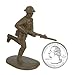 Armies in Plastic WWI US Army Doughboys: 16 Khaki Brown 54mm Army Men