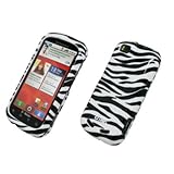 EMPIRE Black and White Zebra Stripes Design Hard Case Cover for T-Mobile Mo ....