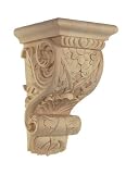 Acanthus corbel with scroll - Bass